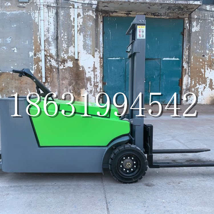 新泰市小型电动叉车1吨2吨步行站驾式电瓶堆高充电装卸车液压升降车铲车